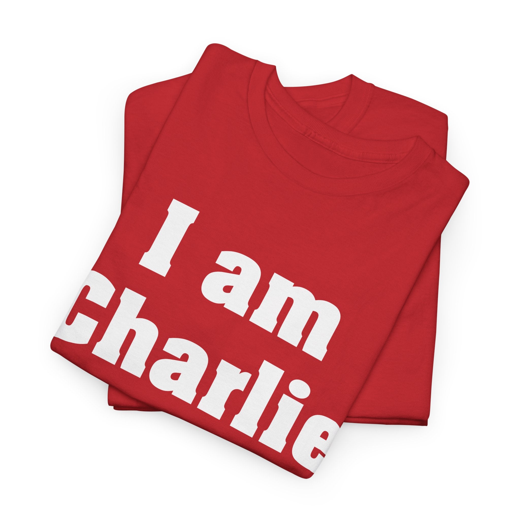 I Am Charlie Kirk T Shirt – Tribute Shirt for Free Speech and Conservative Values